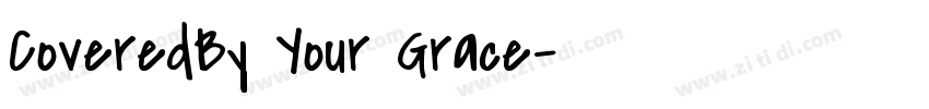 CoveredBy Your Grace字体转换